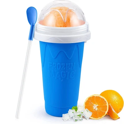 $17.99 • Buy Slushie Maker Cup Milkshake Cup Ice Cream Maker Quick Freeze Magic Squeeze Cup