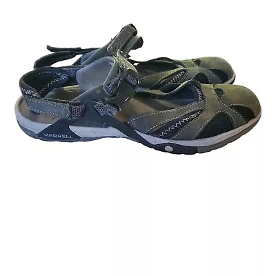 Women's Merrell AZURA  Wrap Sandals Flat Comfy Walk Trail  Casual Size 9 • $20