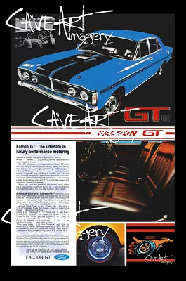 Ford Falcon Xy Gt Ho 351 A1 Poster • $63.50