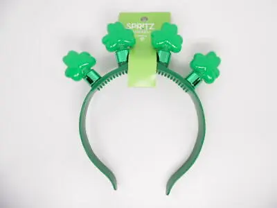 $6.29 • Buy Spritz Light Up St. Patrick's Day Shamrock Green Headband Ages 3+