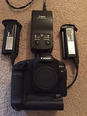 Canon EOS 1DS Mark II 16.7MP Digital SLR Camera Only 34K Shutter Clicks !!! • $550