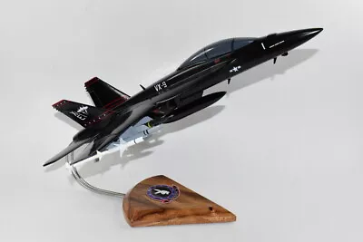 VX-9 Vampires Vandy-1 (2023) FA-18F 18in Mahogany Model • $383