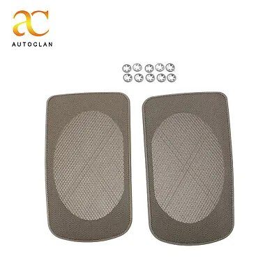 2Pcs Tan Rear Speaker Grille Protector Covers For 2002-2006 Toyota Camry • $17.63
