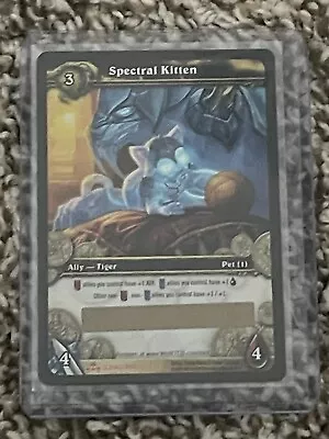 World Of Warcraft - Spectral Kitten - In Game Pet - Card NOT Included • $169