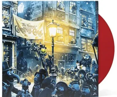 The Muppets Christmas Carol Ghosts Of Christmas Yet To Come Red Vinyl LP SOLDOUT • $50
