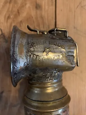 Grier Bros. Star Miners Carbide Cap Lamp Pittsburgh PA • $250