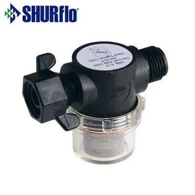 Genuine Shurflo Filter / In-Line Water Filter 1/2  Bsp - Wing Nut (255-215) • £10.70
