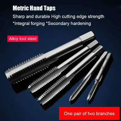 M 3*0.5 Mm ~ M 30*3.5 Mm HSS Machine Metric Taper Tap Hand Thread Cutter Taps • $2.37