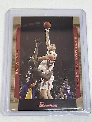 2004-05 Bowman Thick Gold #1 Yao Ming NBA HOF W/ Shaquille O’Neal Gary Payton • $2.87