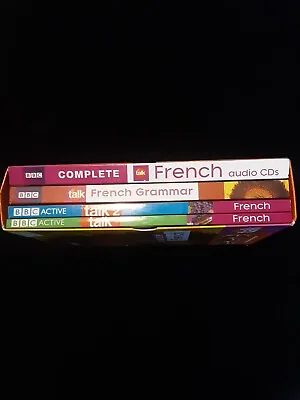 BBC Complete French Talk : 2 Text Books +French Grammar + 4 Audio CDs VGC • £10
