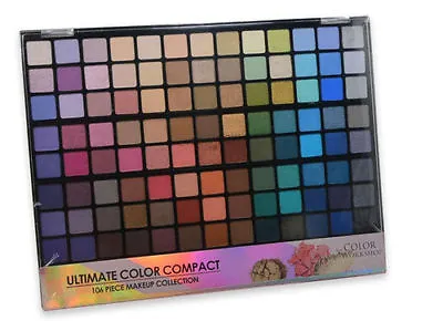 MARKWINS Ultimate Color Compact Makeup Kit Eyes Toilet Bag Palette 106 Pieces • $68.89