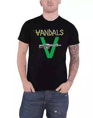 The Vandals T Shirt Peace Thru Vandalism Band Logo New Official Mens Black • $20.70