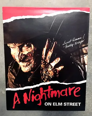 Vtg 80s FREDDY KRUEGER FOLDER New Line Movie Trapper Keeper Nightmare On Elm St • $15