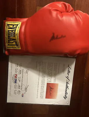 Muhammad Ali Signed Everlast Boxing Glove Full Psa Letter • $1750