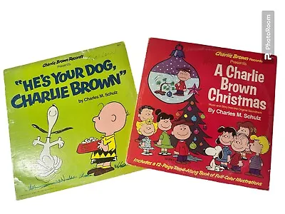 A Charlie Brown Christmas LP 3701 And He’s Your Dog Charlie Brown LP 1978 • $30