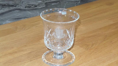 £15 • Buy BB3: Masonic Wine Glass - Stuart Lodge 1632