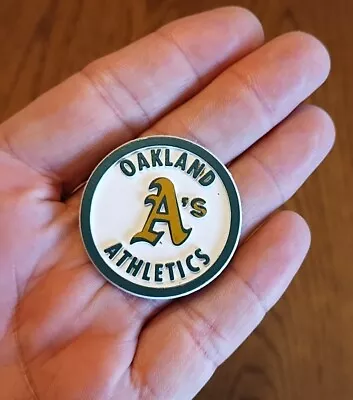 Vtg OAKLAND A'S ATHLETICS MLB RUBBER Baseball MAGNET Standings Board Sports  • $39.99