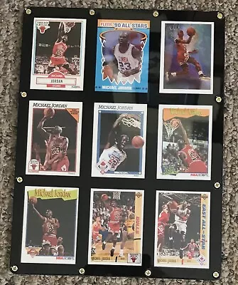 1990-92 Michael Jordan 9 Card Display Collection NM+ Chicago Bulls • $14.99