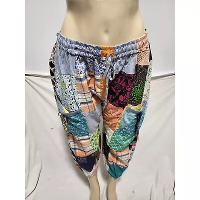 Unisex Handmade Boho Hippie Aladdin Alibaba Harem Yoga Pants One Size Women Men • $16.50