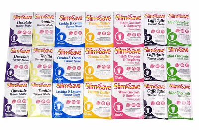 £29.99 • Buy 21 Meal Replacement Diet Shakes- Slim & Save Shakes 7 Flavours  - SNS2