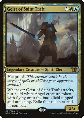 Geist Of Saint Traft FOIL Blessed Vs. Cursed PLD Mythic Rare CARD ABUGames • $1.55