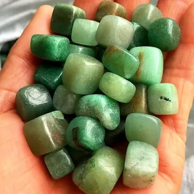 $1 • Buy 100g Aventurine Stone Cube Tumbled Bulk Gravel Lots Quartz Crystal Polished.