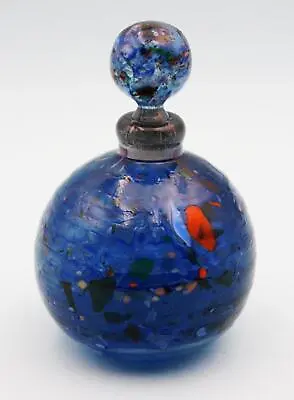 AUSTRALIAN *DON WREFORD* C1997 Art Glass PERFUME BOTTLE Abstract 12cm H Exc • £74.38