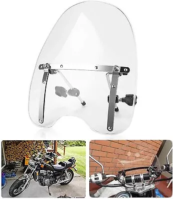 18  X 16  Windshield Windscreen For 7/8  And 1  Handlebars (Clear) • $59.99