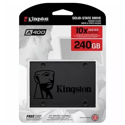 Kingston SSD A400 240GB  2.5  SATA Internal Solid State Drive For Laptop And PC • $105.43