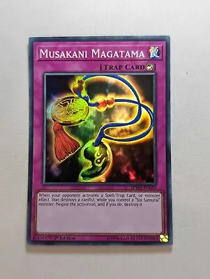 Musakani Magatama - SPWA-EN055 - Super Rare - 1st Edition - Yugioh • $1.65