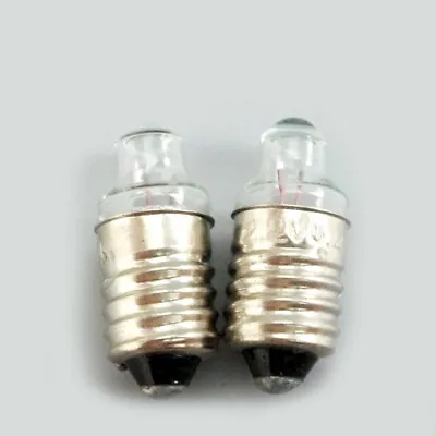 25pcs E10 Base 2.2V 0.25A Screw Light Bulb Lamp Flashlight 9x23mm Miniature • $7.26