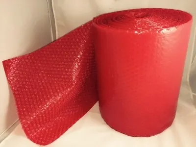 70' X 12  X 3/16  Red Color Bubble Wrap® Rolls BubbleWrap Cushioning • $17.99