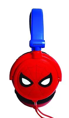 Lexibook Marvel Spider-Man Peter Parker Stereo Headphone Kids Safe Foldable An • £25.30