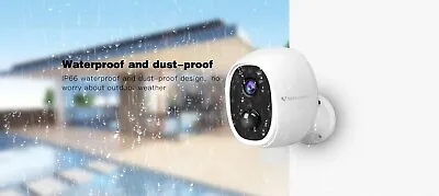 Vstarcam CB53 2MP 1080P Battery Power Wireless Intercom IP Camera Baby Monitor • $56.99