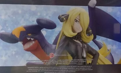 $290 • Buy Pokemon Sirona With Garchomp Figure KOTOBUKIYA ARTFX J Authentic With Shikishi