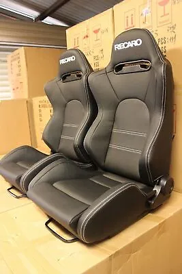 2 X SR5  Ultra Hard Wearing PVC. Recaro Style Car Racing Sport Seats • $1095