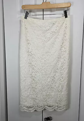 Worthington NWT Women's Size 18 Ivory Skirt Pencil Midi • $28