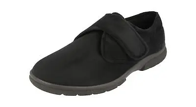 Men'S Slippers / House Shoes (Daniel)6V Wide Fit By Db Shoes In Black • £63.95