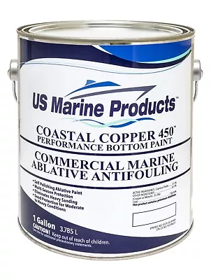 Coastal Copper 450 Multi-Season Antifouling Bottom Paint Black Gallon • $139.88