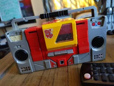 Transformers G1 Autobot Blaster Tape Deck Vintage 80s Rare  • $63