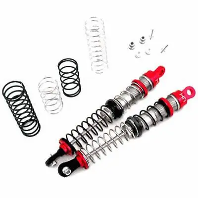 Hot Racing TD120DR02 Red Aluminum 123mm Double Spring Shocks: Venom Creeper • $33.88