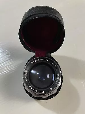 Meyer Optik Gorlitz Primagon 1 4.5 / 35mm No. 2137162 • $149.95