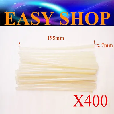 400X 7mm 195mm Hot Gun Melt Glue Stick School Scrapbooking Kids Art Craft DIY  • $72.74