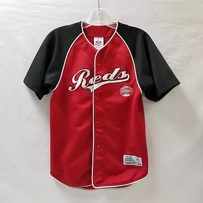 True Fan MLB Embroidered Cincinnati Reds Baseball Jersey Youth Size M(8-10) • $15.99