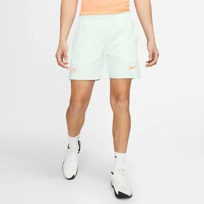 Nike Court Dry Rafa Nadal Tennis Shorts Men's  Barely Green Size XXL AT4315-394 • $59.99