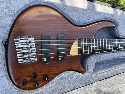 Vintage 1995 Custom 5 String Bass Lane Poor Pickups Kahler Bridge Roscoe Tobias? • $999