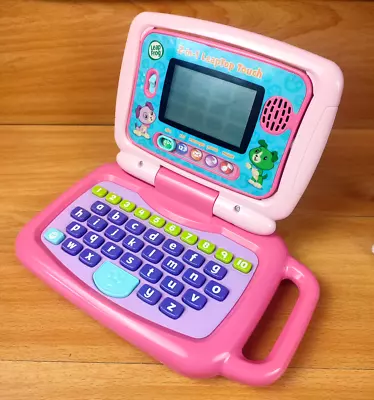 Leapfrog 2 In 1 Leaptop Touch Pink Learning Tablet Laptop For Kids Educational • £15.99