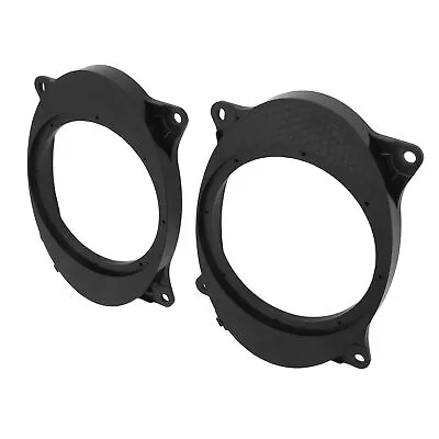 £21.55 • Buy 6X9 2pcs 6.5inch Black Door Speaker Adapter Spacer Rings With 2 Wire Harness