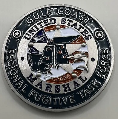 $20 • Buy USMS United States Marshals Gulf Coast Regional Fugitive Task Force Coin