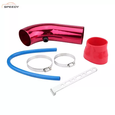 3 Inch Universal Car Cold Air Intake Pipe Tube Hose Kit Filter System • $18.11